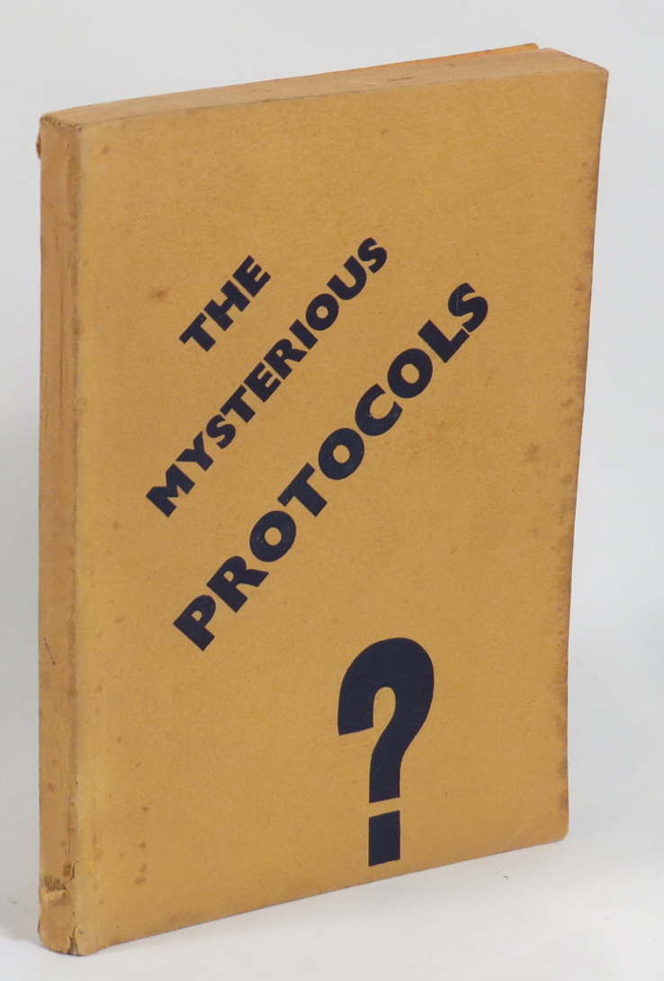 Protocols of the Meetings of the Learned Elders of Zion Image for Protocols of the Meetings of the Learned Elders of Zion