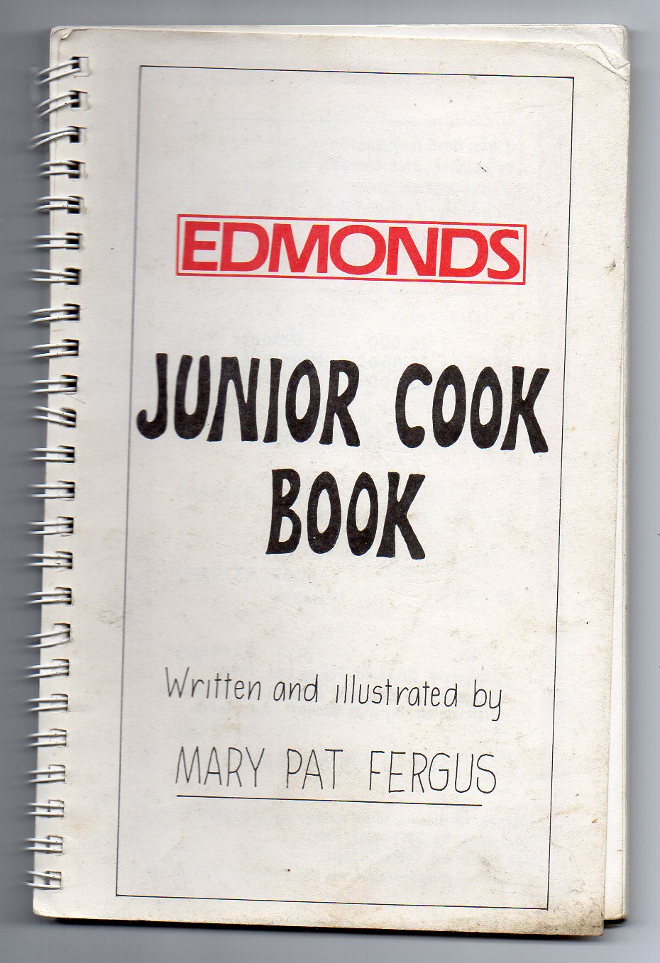 Image for Edmonds Junior Cook Book