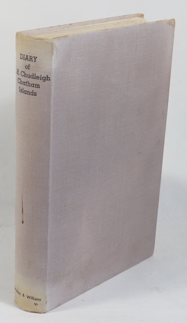 Image for Diary Of E. R. Chudleigh - 1862 - 1921 - Chatham Islands