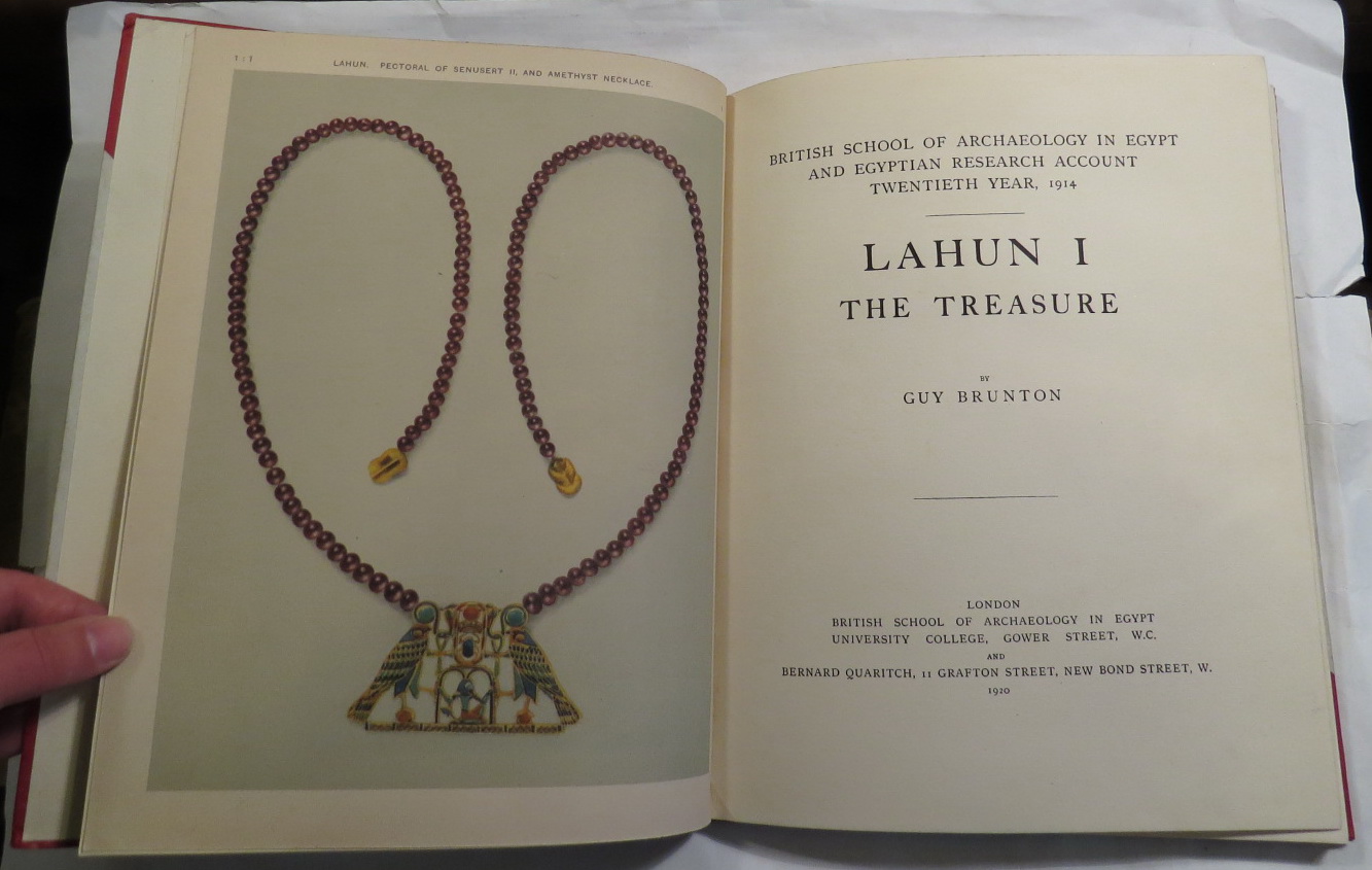 Image for Lahun I - The Treasure. British School of Archaeology in Egypt and Egyptian Research Account - Twentieth Year, 1914