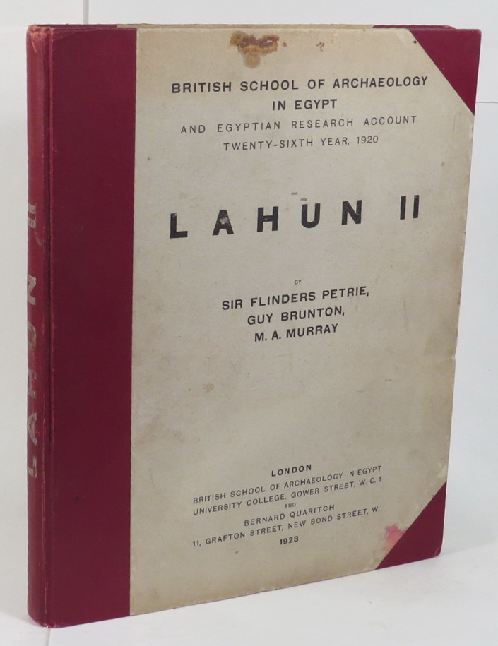 Image for Lahun II. British School of Archaeology in Egypt and Egyptian Research Account - Twenty-Sixth Year, 1920