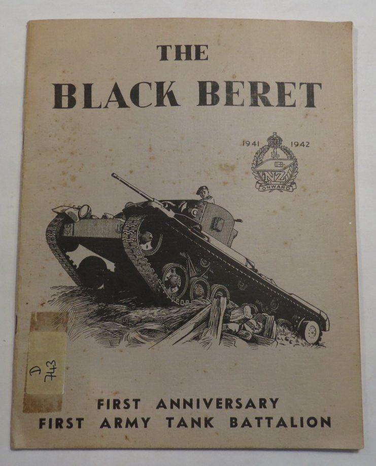 Image for The Black Beret 1941 1942 First Anniversary First Army Tank Battalion