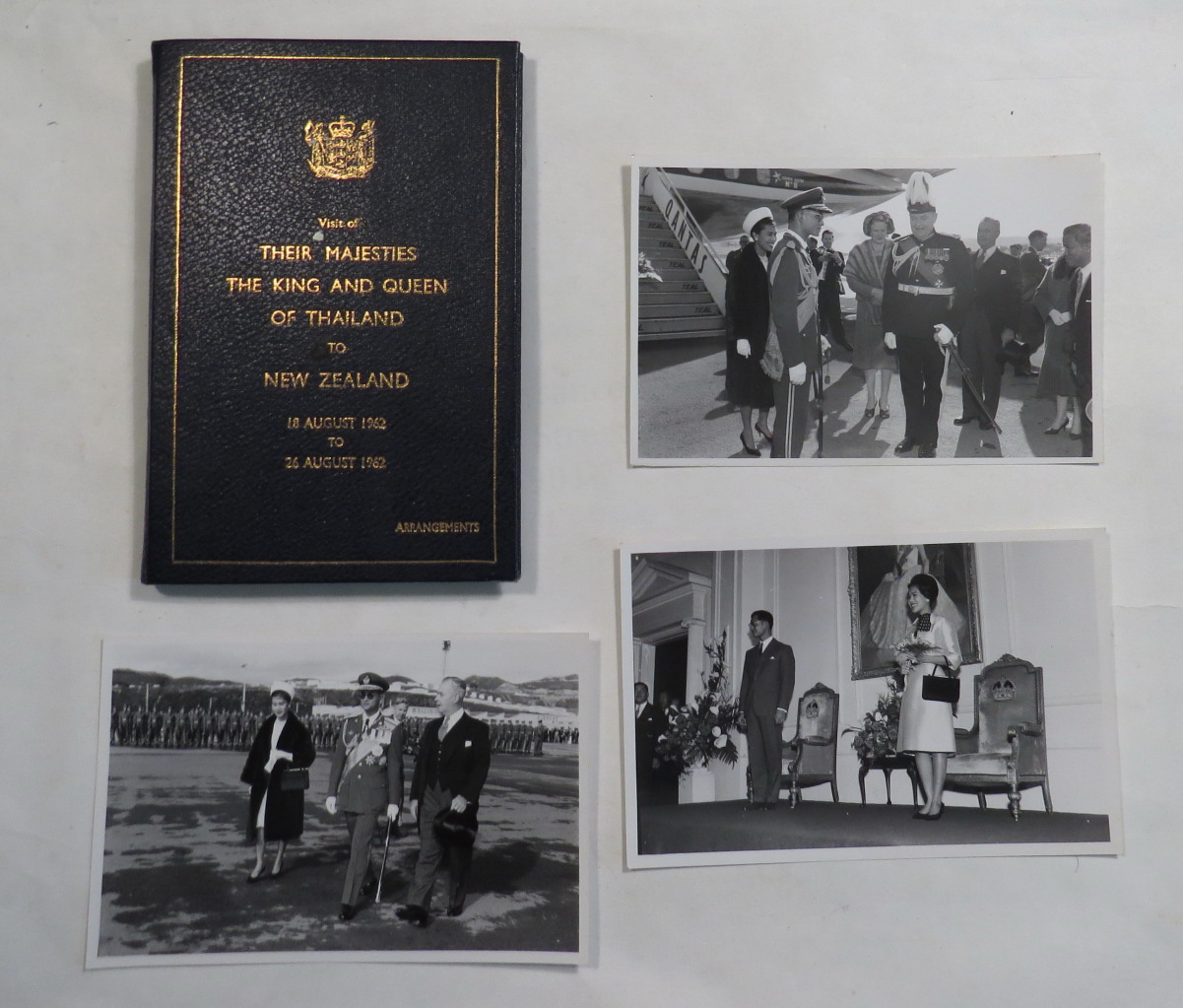 Image for Visit of Their Majesties The King and Queen of Thailand to New Zealand - 18 August 1962 to 26 August 1962