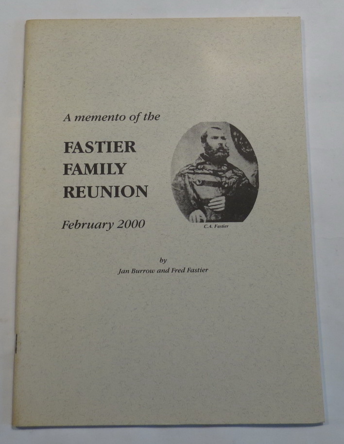 Image for A Memento of the Fastier Family Reunion - February 2000