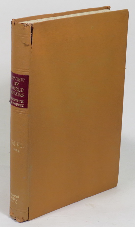 Image for Review of World Affairs. Volume VI
