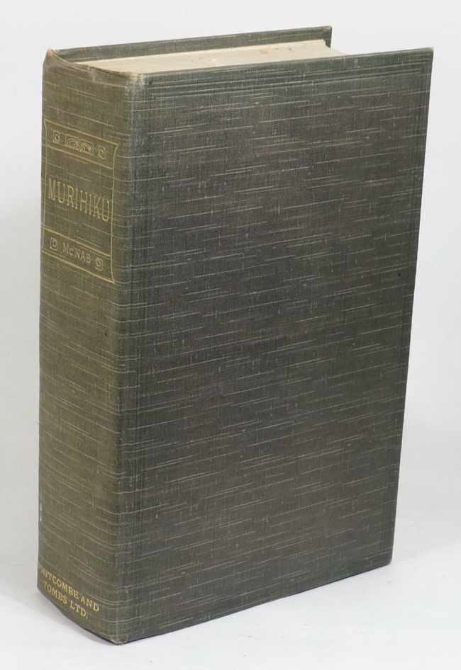 Image for Murihiku - A History of the South Island of New Zealand and the Islands Adjacent and Lying to the South, from 1642 to 1835.