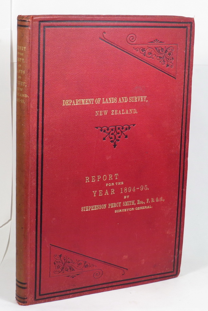 Image for Report Of The Department Of Lands And Survey, New Zealand, For The Year 1894-95