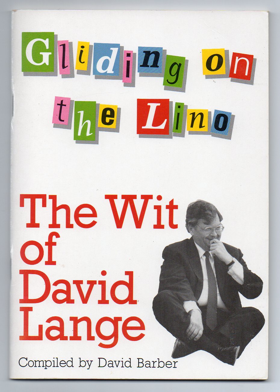 Image for Gliding on the Lino - The Wit of David Lange