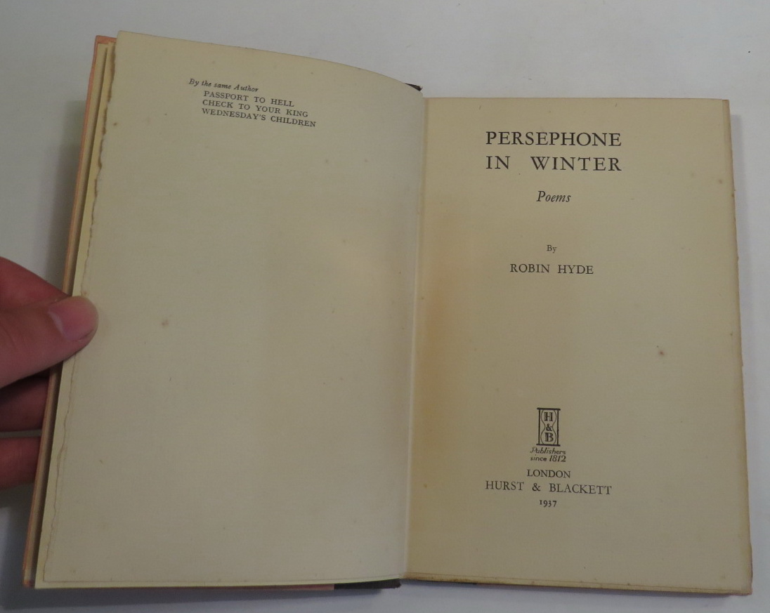 Image for Persephone In Winter: Poems