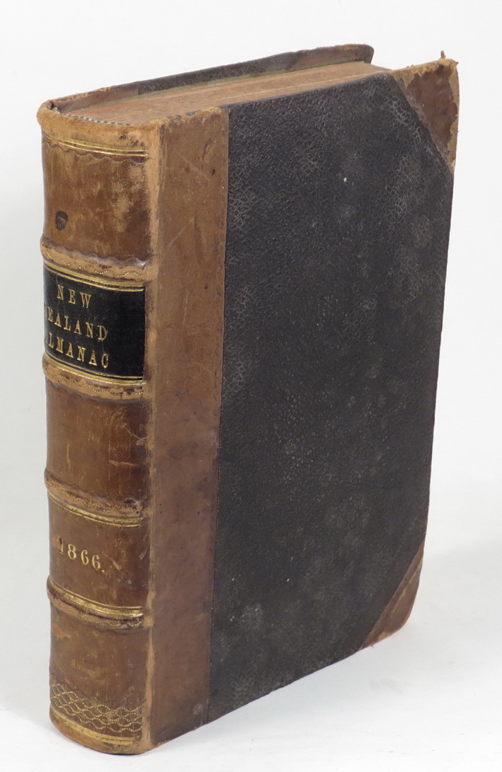Image for The New Zealand Almanac for the Year 1866. Seventh Year of Publication.