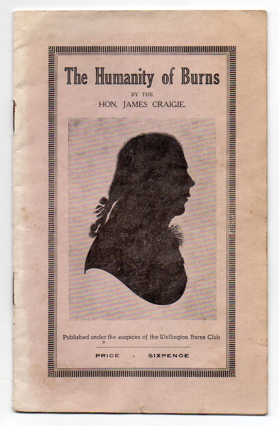 Image for The Humanity of Burns