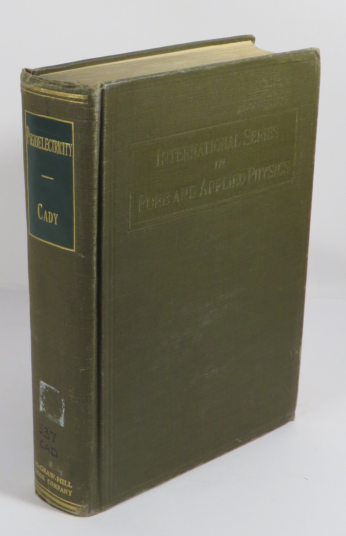 Piezoelectricity : An Introduction to the Theory and Applications of ...