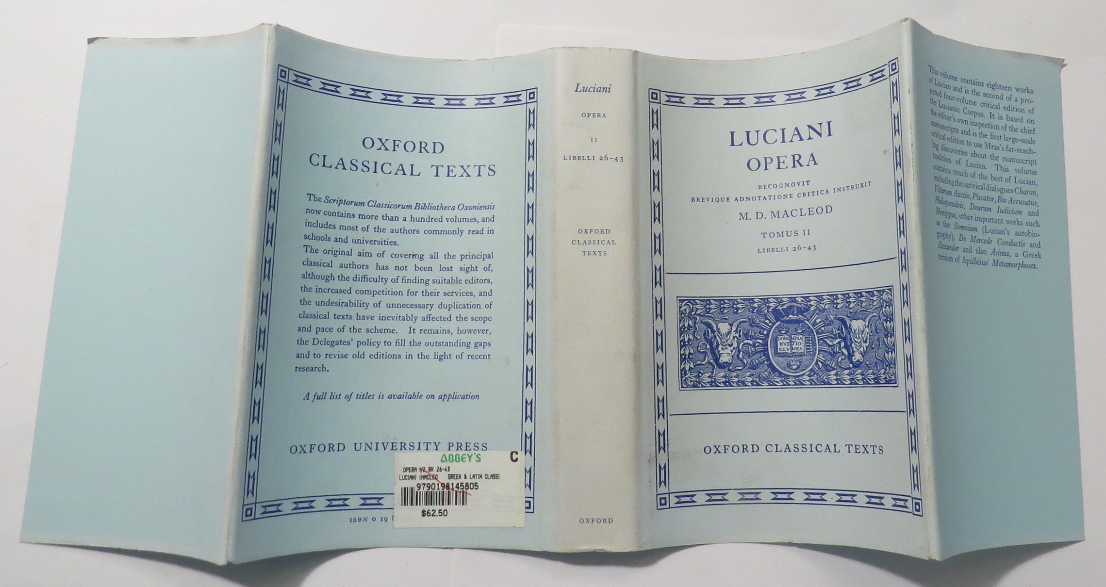 Luciani : Opera - Tomus II - Libelli 26-43