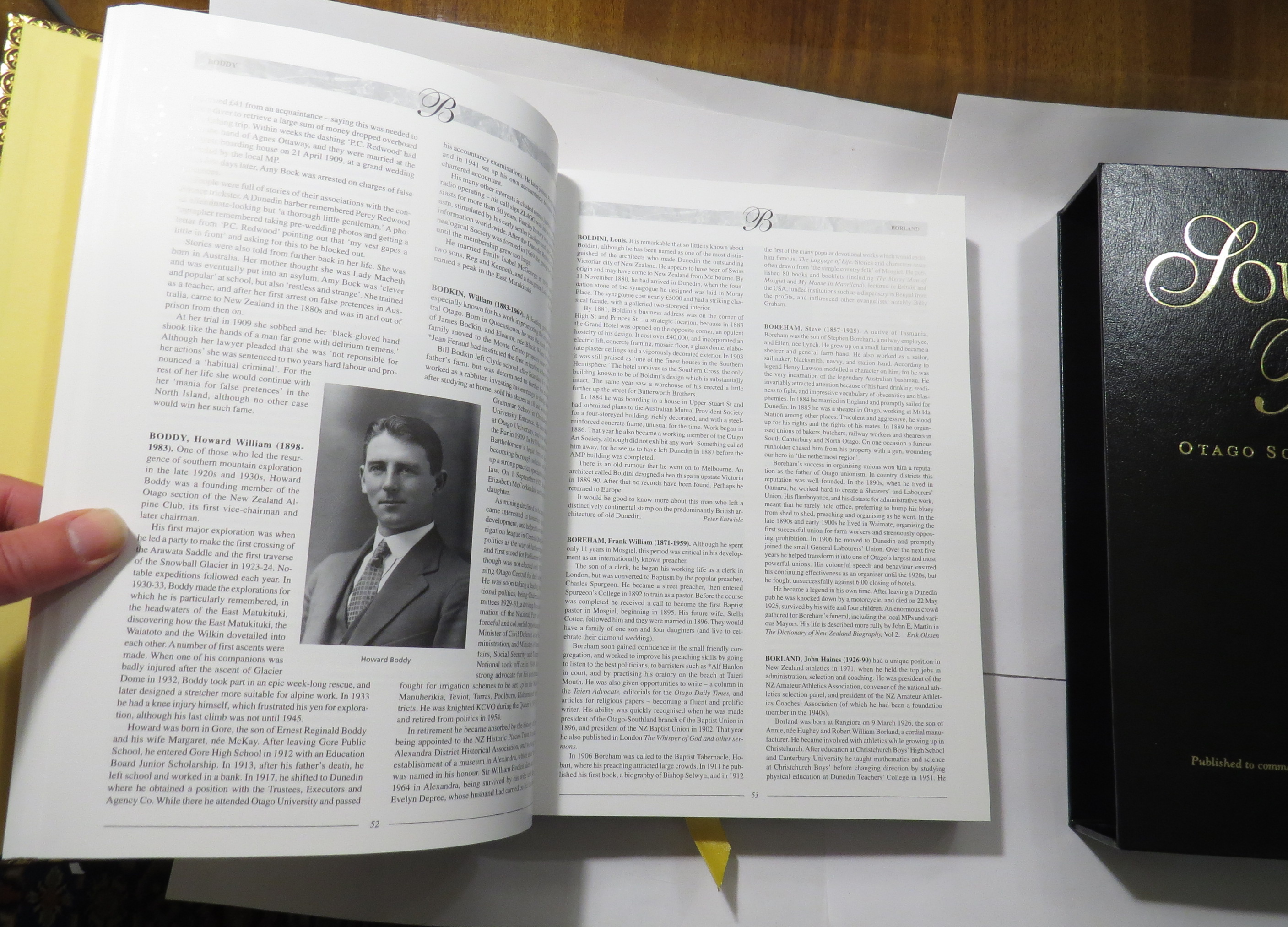Southern People: A Dictionary of Otago Southland Biography