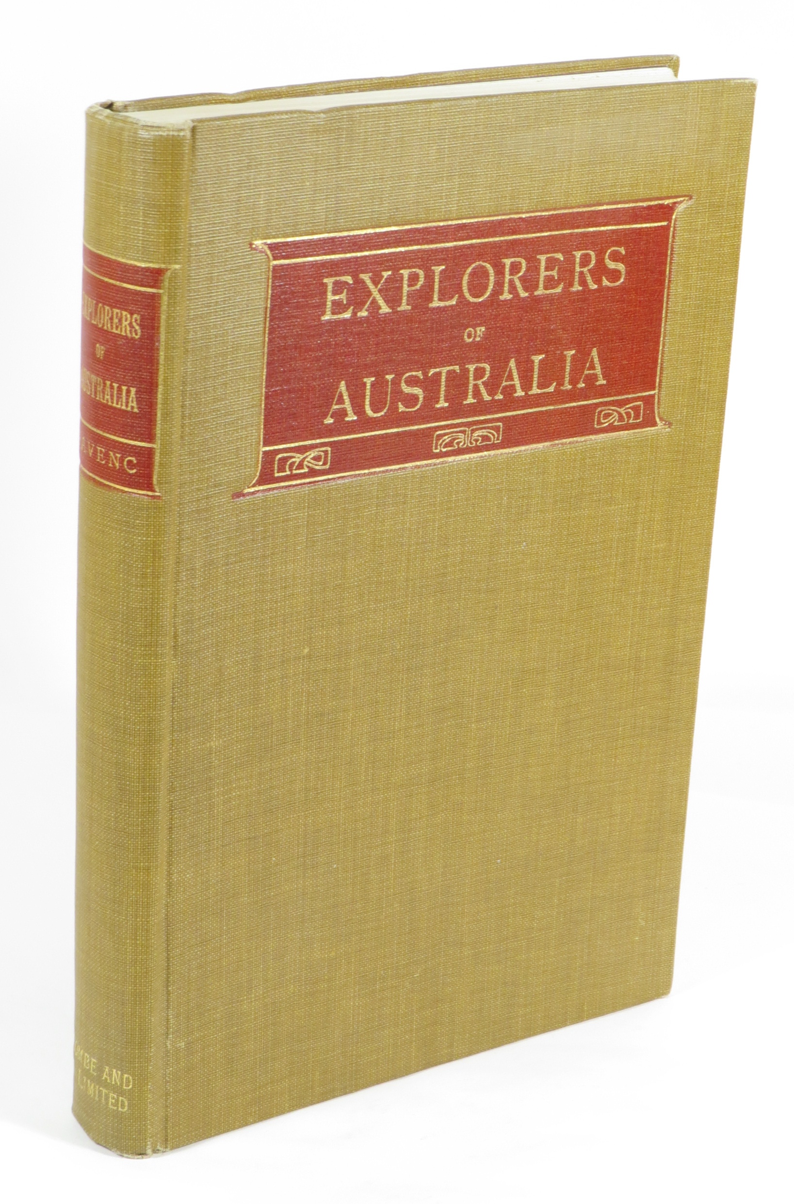 Explorers of Australia and Their Life-Work