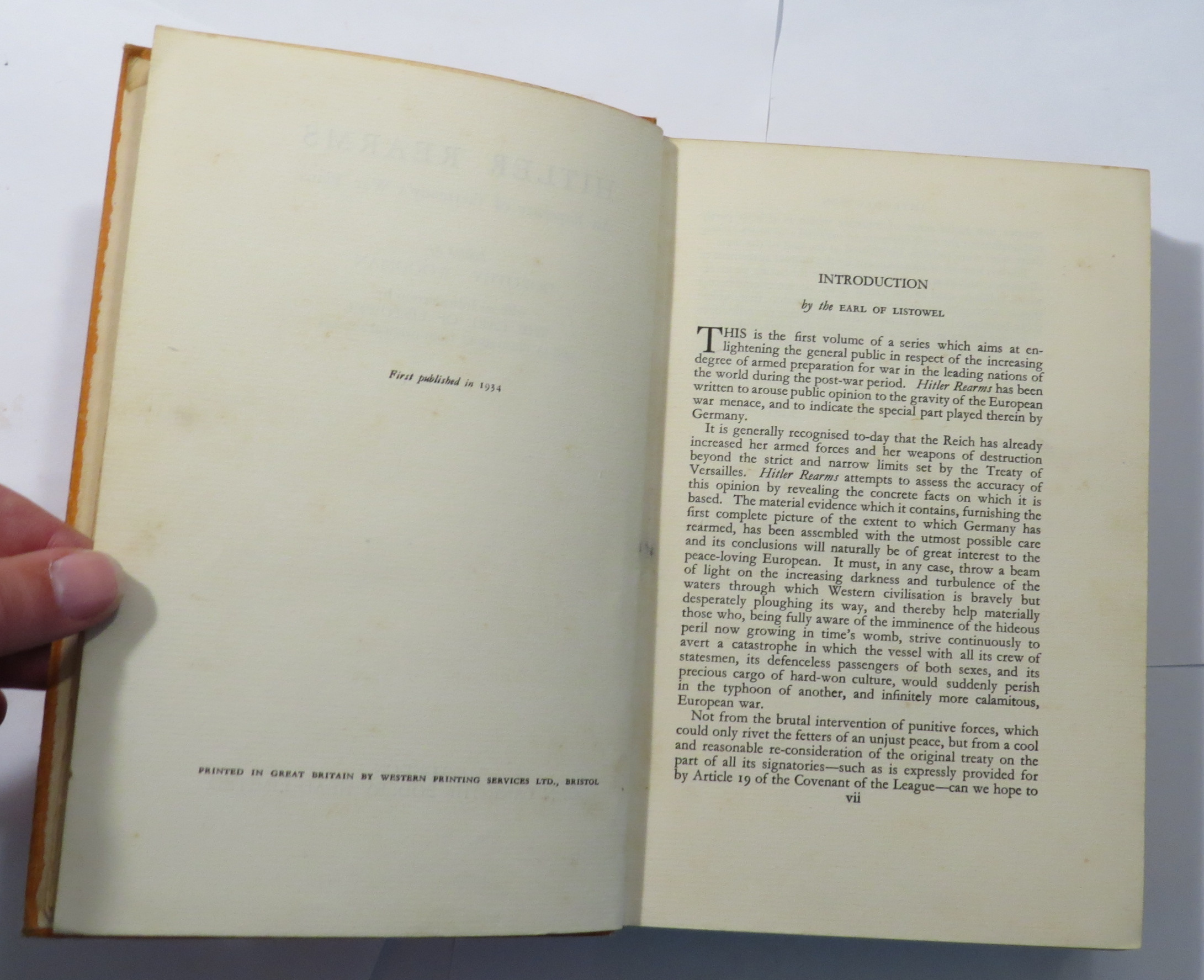 Hitler Rearms : An Exposure of Germany's War Plans
