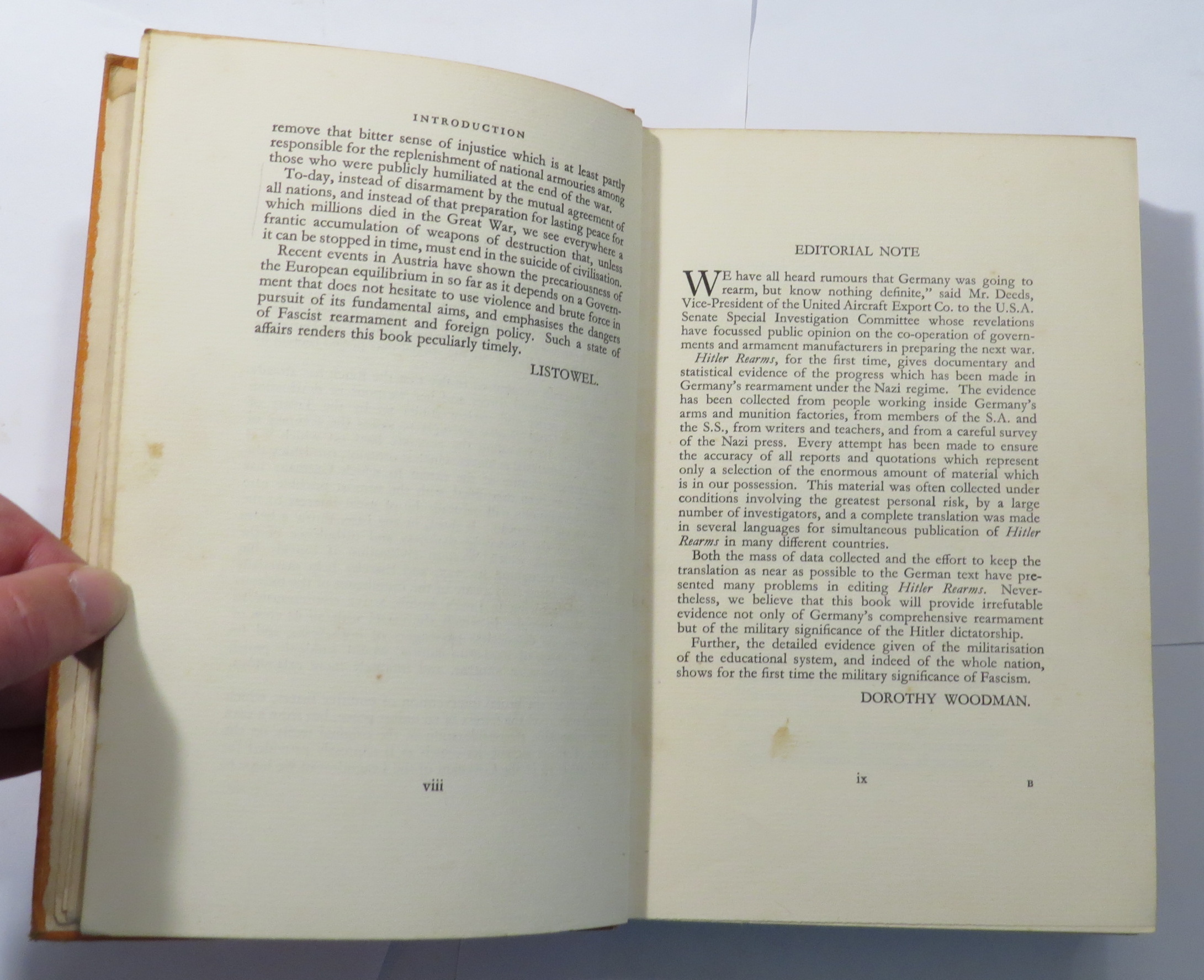 Hitler Rearms : An Exposure of Germany's War Plans
