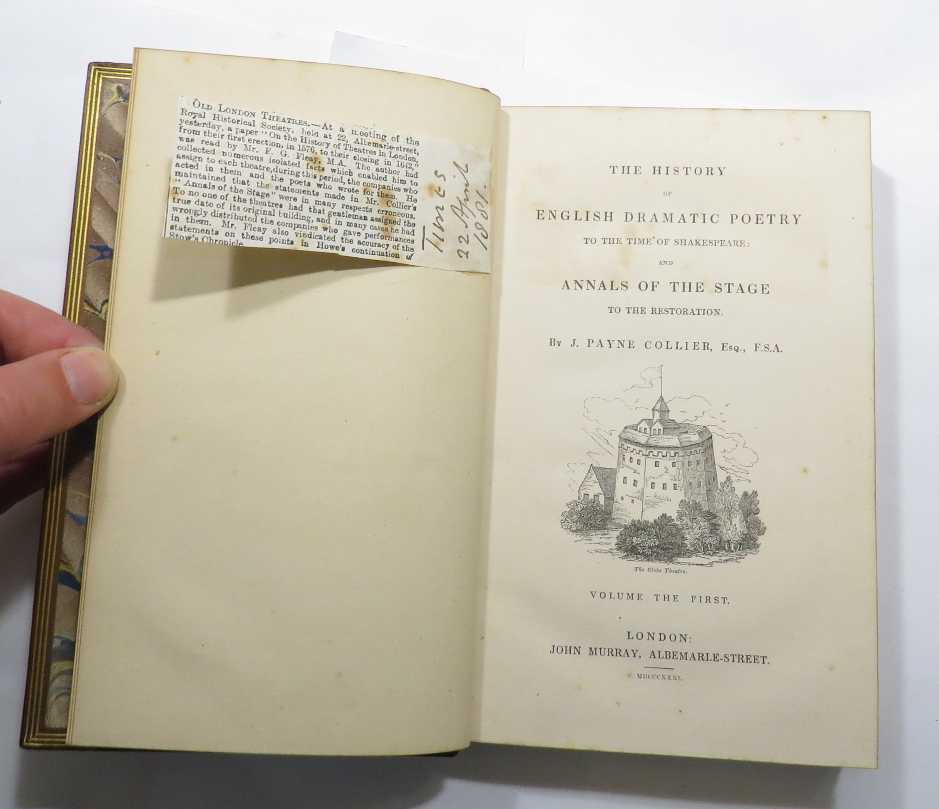The History of English Dramatic Poetry to the Time of Shakespeare; and ...