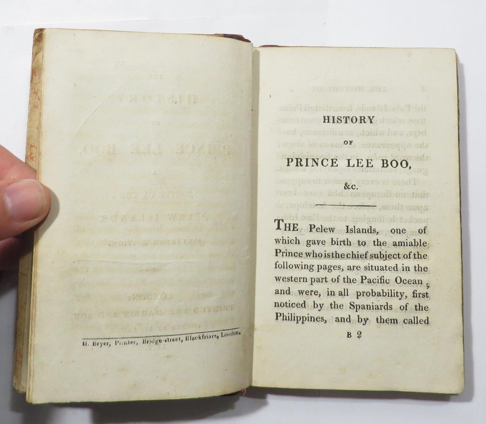 The History of Prince Lee Boo, A Native of the Pelew Islands