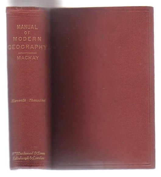 Image for Manual of Modern Geography Mathematical, Physical, and Political