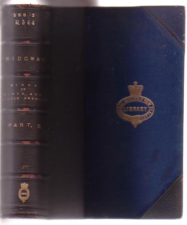 Image for The Birds of North and Middle America: A Descriptive Catalogue. Part II only.