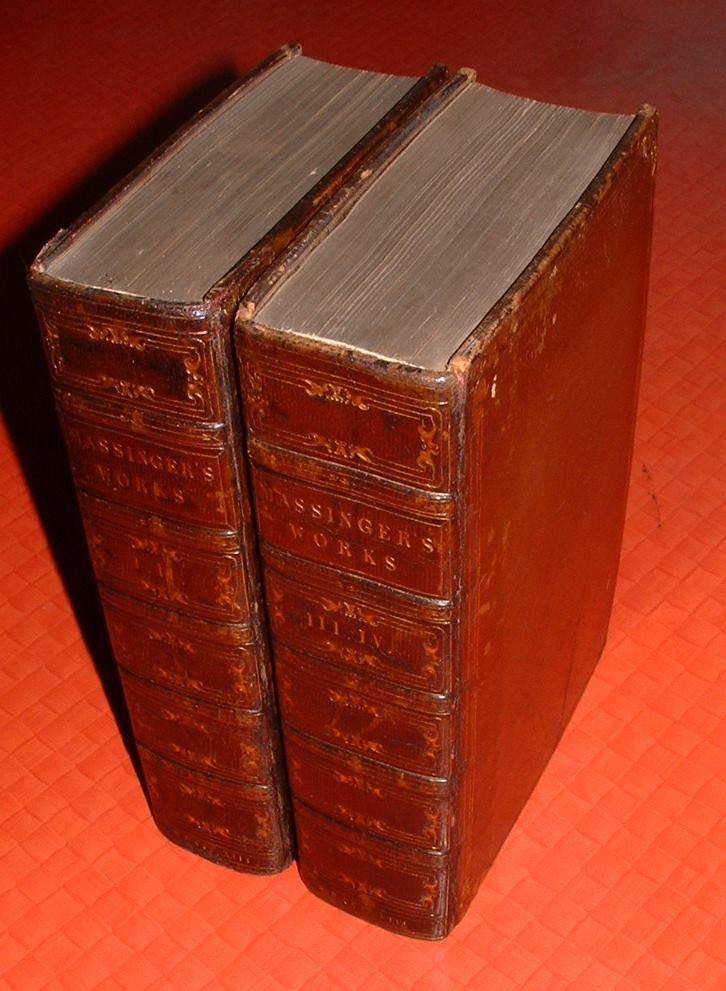 Image for The Plays of Philip Massinger, in Four Volumes