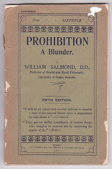 Image for Prohibition: A Blunder