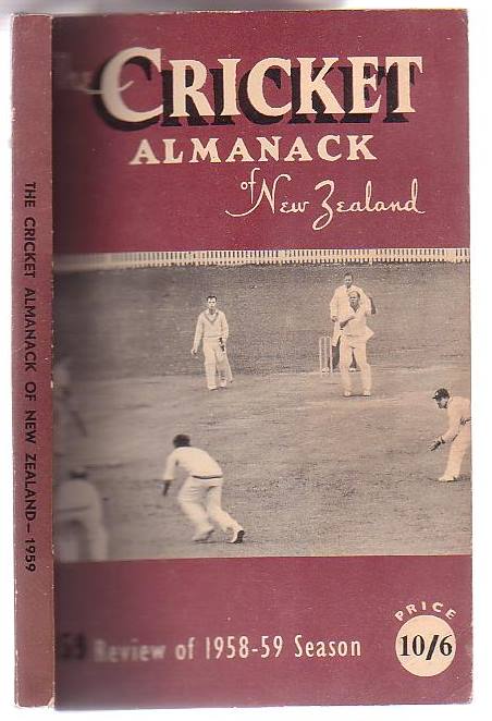 Image for The Cricket Almanack of New Zealand 1959