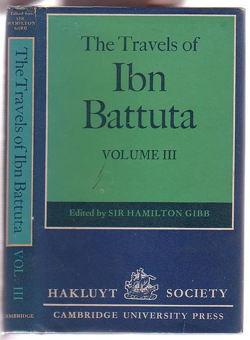 Image for The Travels of Ibn Battuta. Volume III.