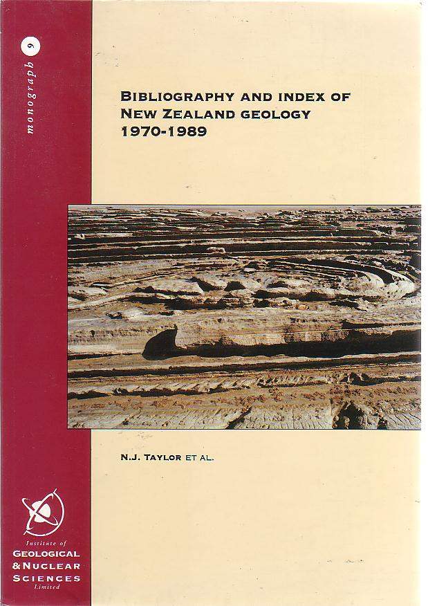 Image for Bibliography and Index of New Zealand Geology 1970-1989
