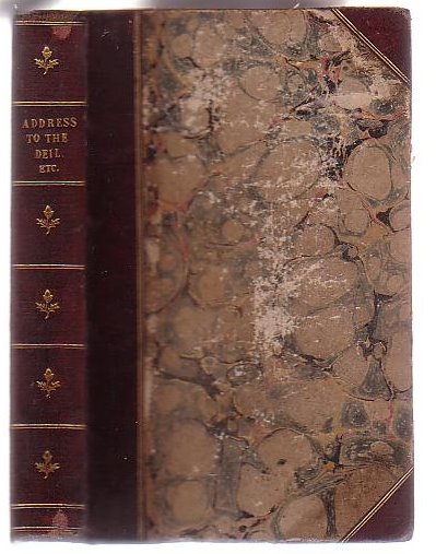 Image for An Address to the Deil [bound with 7 others]