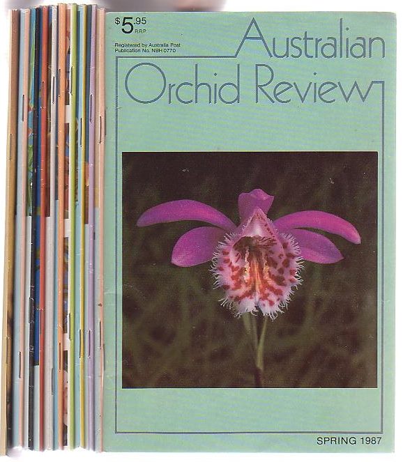 Image for Australian Orchid Review. A run of 11 issues from Autumn 1985 to Spring 1987.