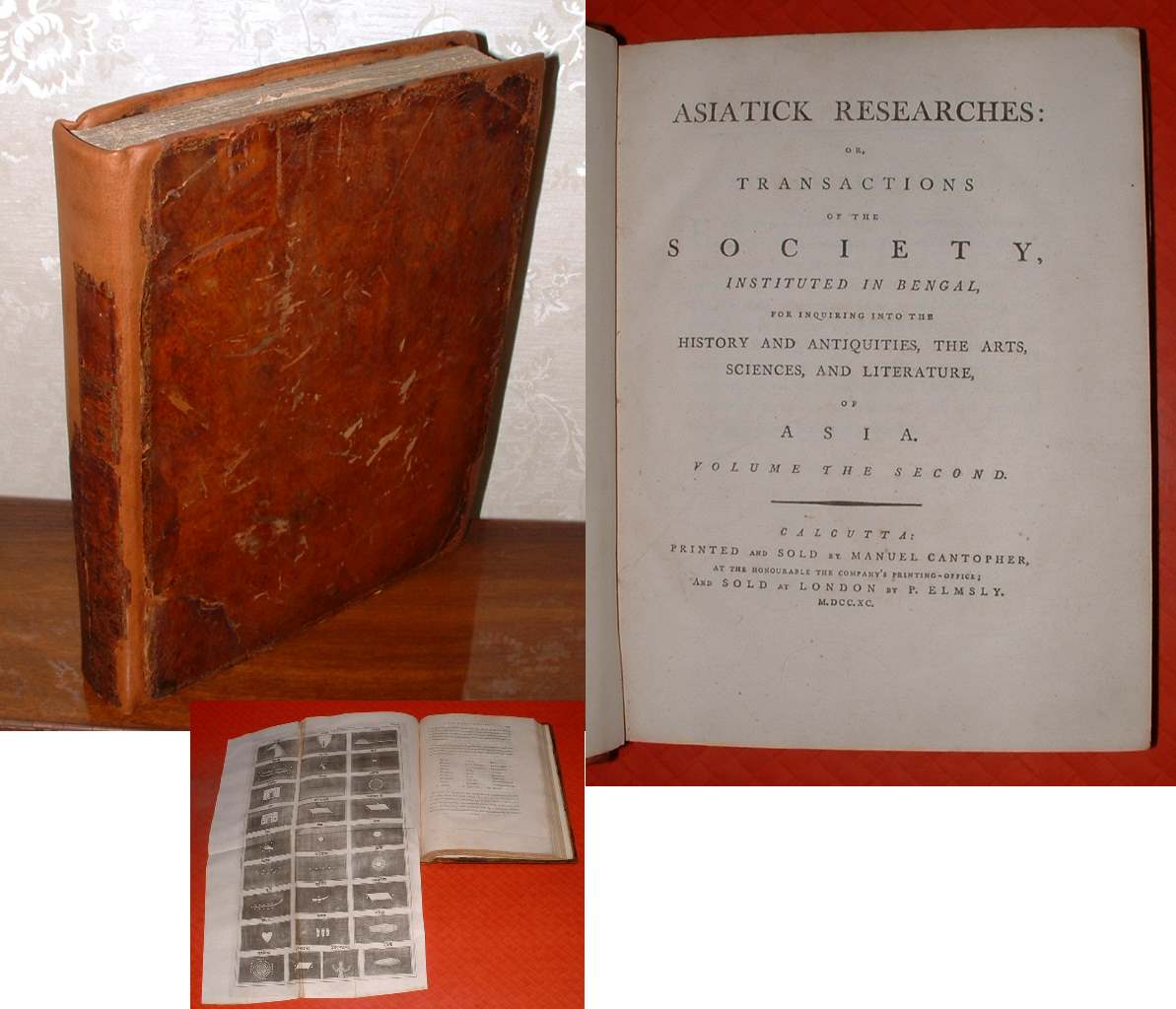 Image for Asiatick Researches: Or, Transactions of the Society, Instituted in Bengal, for Inquiring into the History and Antiquities, the Arts, Sciences, and Literature, of Asia. Volume the Second.