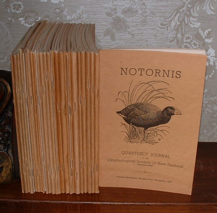 Image for Notornis. A complete run from Volume 12 Number 1 to Volume 17 Number 4. March 1965 to December 1970.