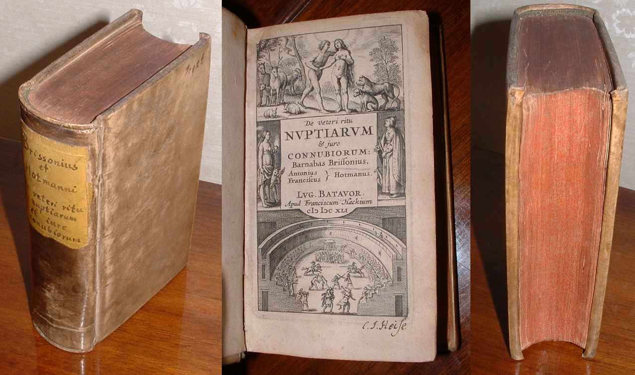Image for De veteri ritu Nuptiarum & jure Connubiorum