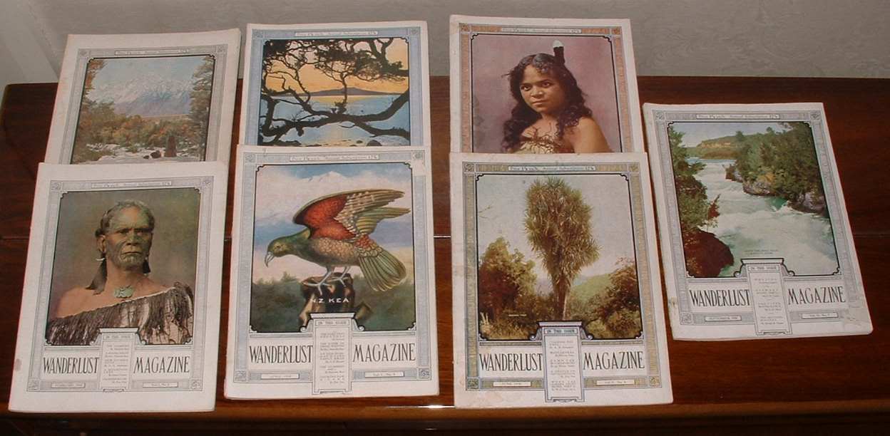 Image for Wanderlust Magazine Vol I, Nos 1-6, Vol II, No 1 (Complete Set)