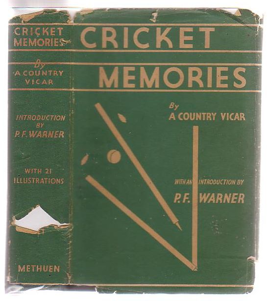 Image for Cricket Memories By A Country Vicar