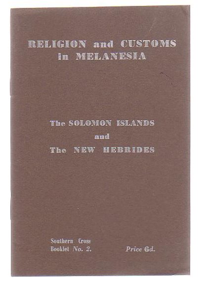 Image for Religion And Customs In Melanesia