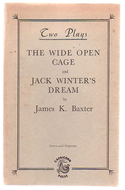 Image for Two Plays: The Wide Open Cage And Jack Winter's Dream