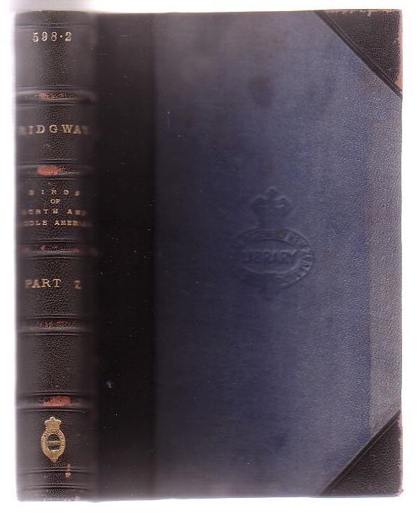 Image for The Birds Of North And Middle America: A Descriptive Catalogue