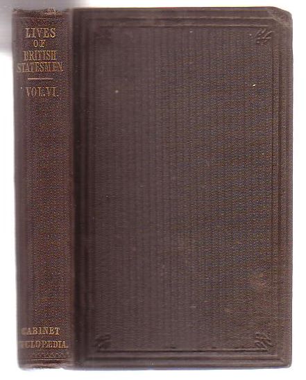 Image for Lives Of The Most Eminent British Statesmen (Volume Six only)