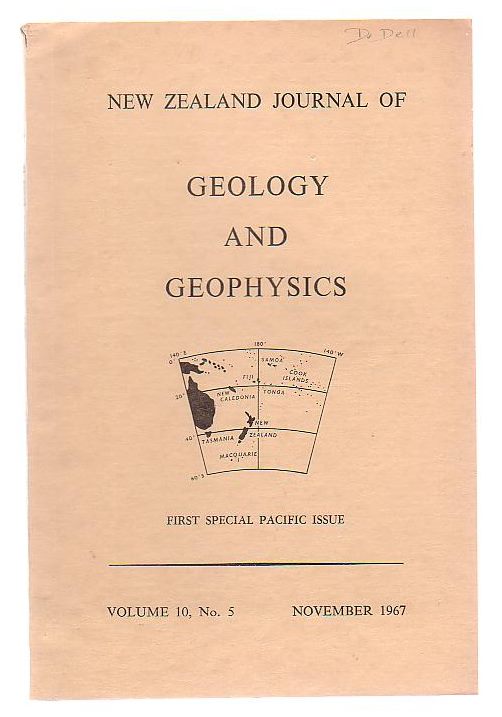 Image for New Zealand Journal Of Geology And Geophysics First Special Pacific Issue Volume 10, No. 5