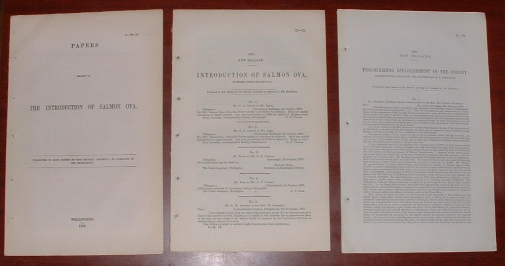 Image for Papers Relating to the Introduction of Salmon Ova.