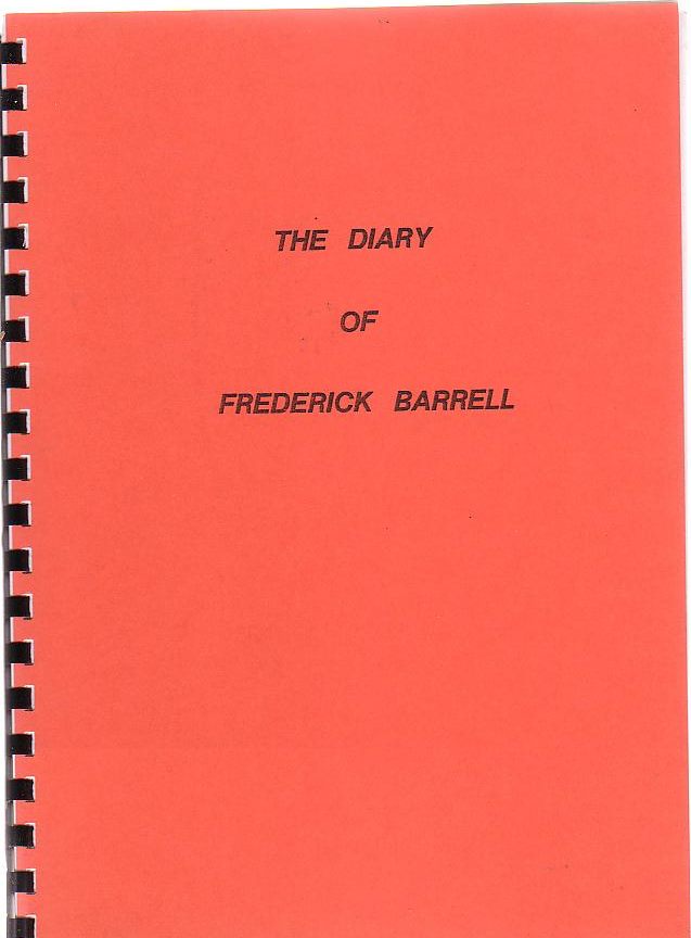 Image for The Diary Of Frederick Barrell