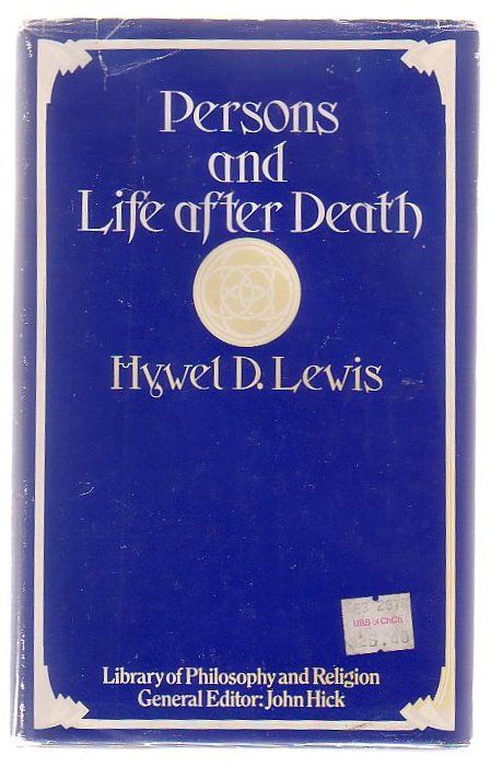 Image for Persons And Life After Death